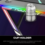 X Rocker Arteon RGB Esports Gaming Desk Black | App Controlled LED Computer Desk