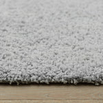 Habitat Cosy Grey Shaggy Rug - 290x200cm