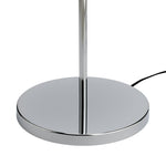 Candelabra Stick Floor Lamp - Chrome & Grey