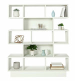 Cubes Wide Bookcase - White