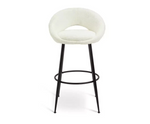 Habitat Hermione Boucle Bar Stool - Cream