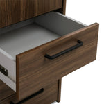 Oldham 2 Door 3 Drawer Wardrobe - Walnut | Simple and smart storage solution