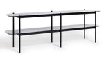 Habitat Neo 2 Shelf Large TV Unit - Black