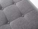 GFW Verona Window Fabric Seat - Charcoal