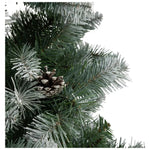 5ft Blue Oscar With Pinecones Prelit