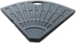 Plastic Quarter Parasol Base - Black