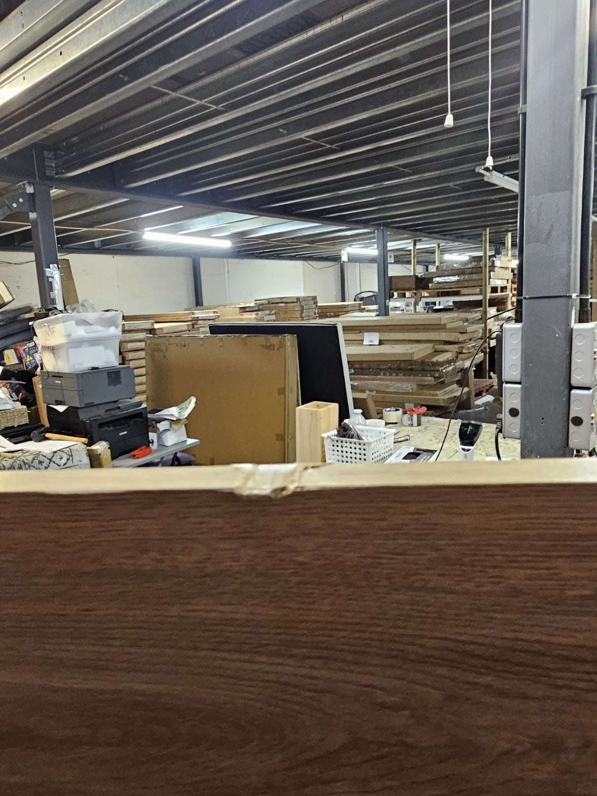 Home Brisbane 4 Door 3 Drawer Wardrobe - Oak ( B Grade )