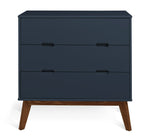 Pimlico 3 Drawer Chest - Blue | Sleek 3 drawer dresser blue
