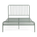 Kanso Small Double Metal Bed Frame Sage Green | Modern Bedroom Furniture Bed
