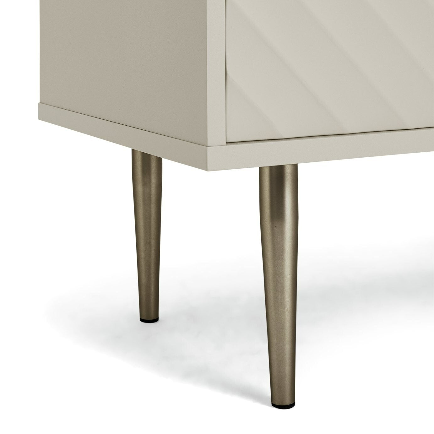 Habitat Oti 2 Door Sideboard Champagne | Modern Storage Cabinet Minimalist Home