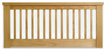 Home Aubrey Double Headboard - Oak Stain | Elegant Sleep Space Feature