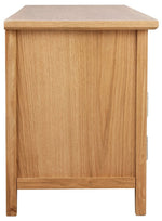 Home Islington 2 Door Oak TV Unit - Natural | Organized Media Space