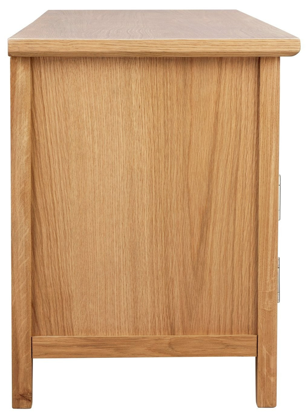 Home Islington 2 Door Oak TV Unit - Natural | Organized Media Space