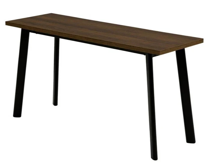Railo Walnut Dining Table & 2 Walnut Benches | Wooden Dining Room Furniture Set
