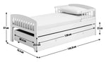 Habitat Jesse Toddler Bed With Drawer - White