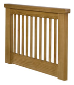 Aubrey Single Headboard - Oak Stain | Chunky solid pine frame