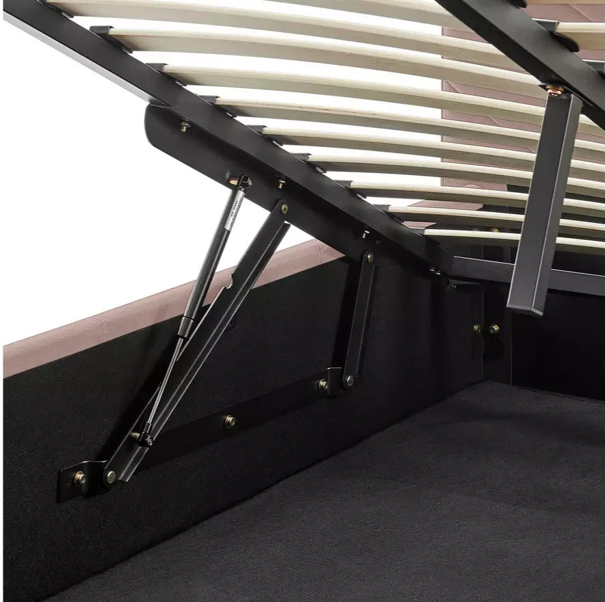 Luca Small Double End Lift Ottoman Bed - Pink (B GRADE 1060)