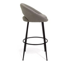 Habitat Hermione Fabric Bar Stool - Grey