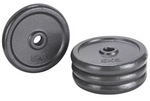 20kg Weight Plates Set For Dumbbells & Barbell 1 Inch (4 x 5kg) Cast Iron Discs
