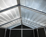 Palram Canopia Rubicon Plastic Grey Garden Shed - 6 x 5ft