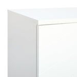 Home Kyler 2 Door 3 Drawer Sideboard - White