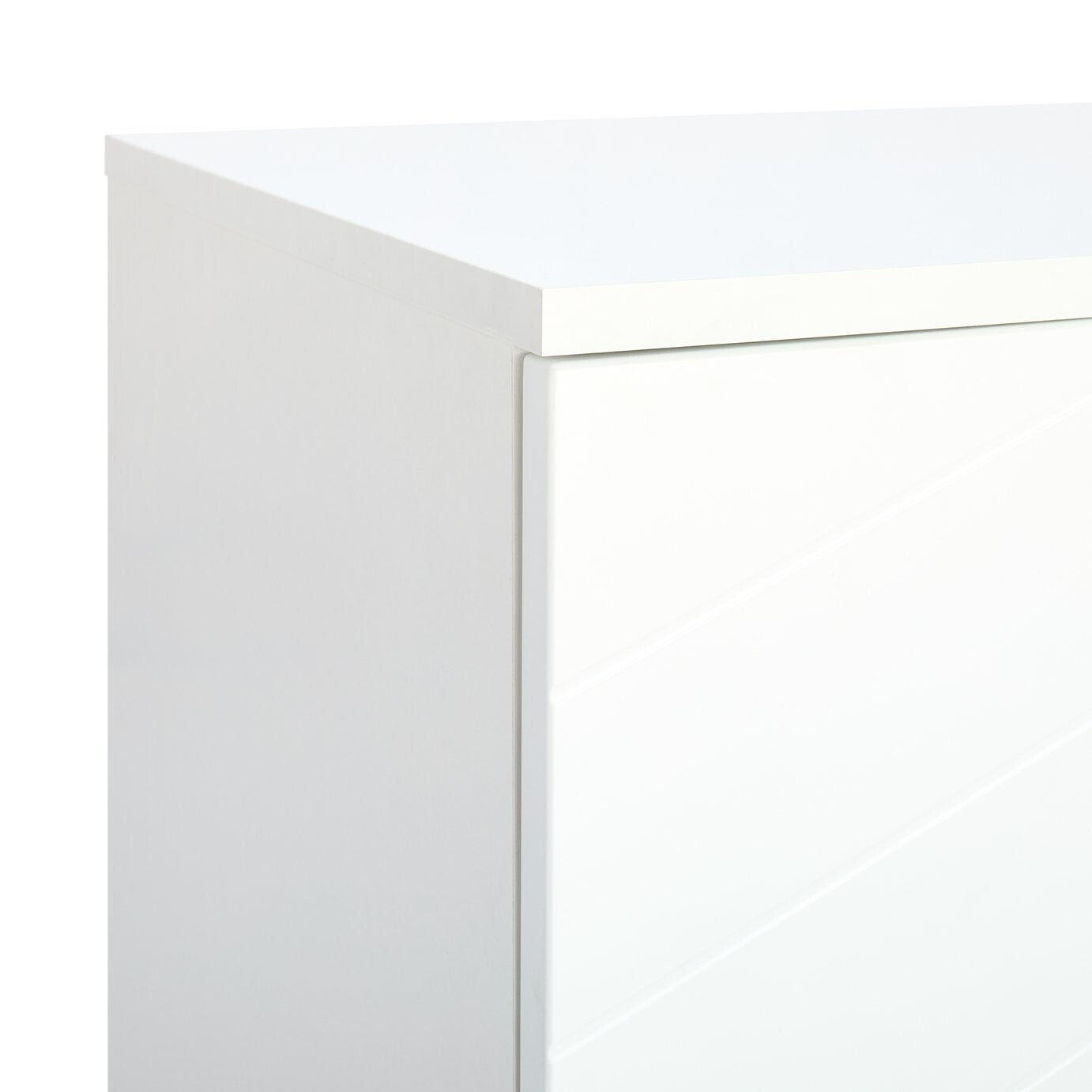 Home Kyler 2 Door 3 Drawer Sideboard - White