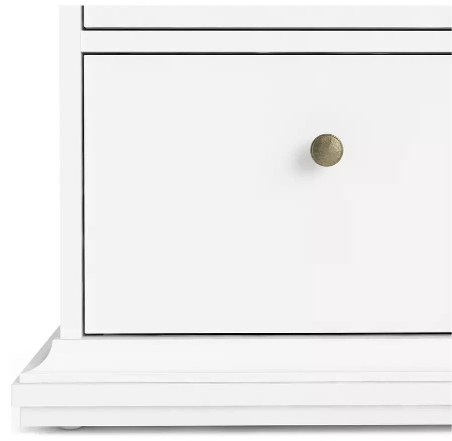 Tvilum Paris 6 Drawer Chest - White (B Grade)