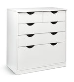 Kids Pagnell 5 Drawer Chest - White | White Chest of Drawers
