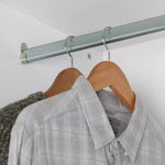 Jenson 3 Door 4 Drawer Mirror Wardrobe - White Gloss ( B Grade )