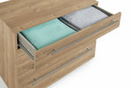 Atlas 4 Drawer Chest - Oak | Organized Clothing Space