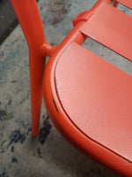 Annika 2 Seater Metal Garden Bistro Set - Red (B Grade 1332)