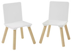 Liberty House Kids Table and Chair Set - Wood White