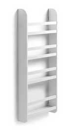 Kids Scandinavia Wall Mounted Bookcase White | Children's Bedroom Wall Shelf