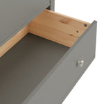 Brooklyn 2 Door 2 Drawer Wardrobe - Grey | Fashion Clothing Organization