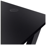Trust GXT700 Omnius Gaming Desk - Black | Gaming Table Cup Holder Headset Hook