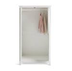 Kids Ronnie Short 2 Door Wardrobe - White