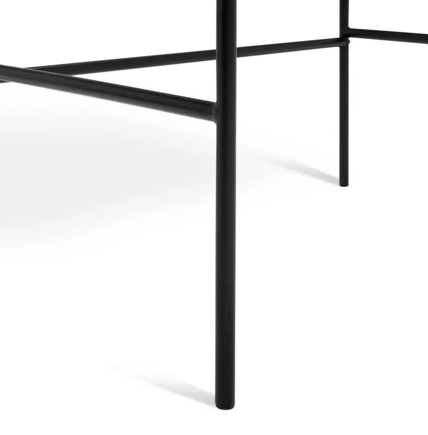 Home Jules Marble Style Office Desk White | Modern Home Office Desk Table