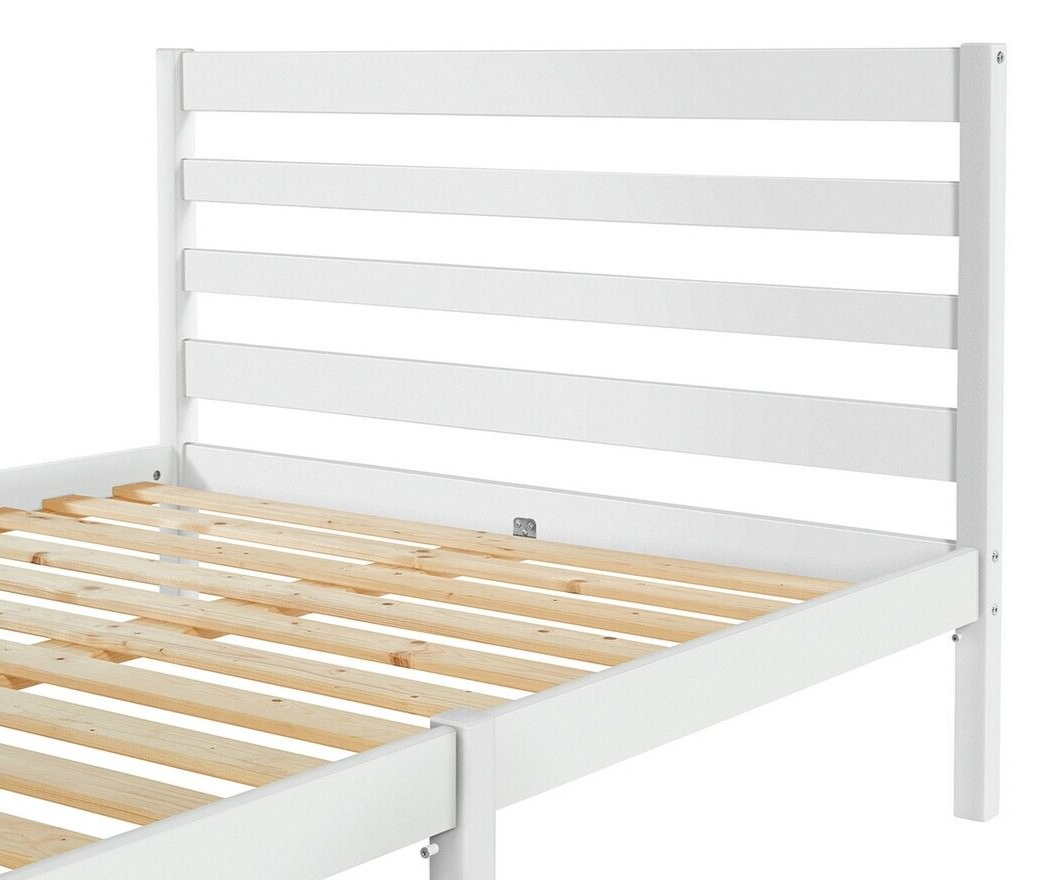 Kaycie Small Double Bed Frame - White