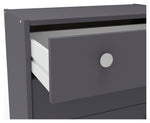 Seville 2 Piece 1 Door Wardrobe Set - Anthracite ( B Grade 40117 - 40120 )