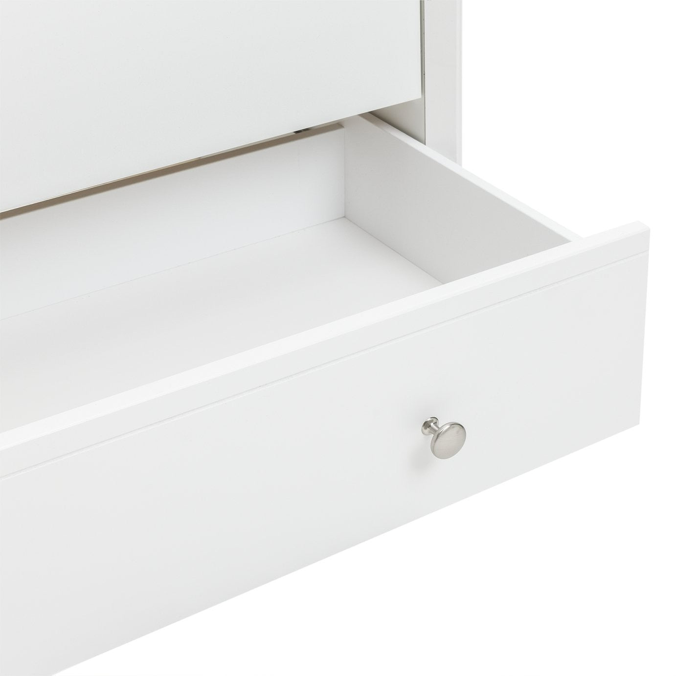 Home 2 Door 1 Drawer Wardrobe - White | Curvaceous looks wardrobe