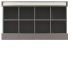 Kempton Shoe Bench - Grey