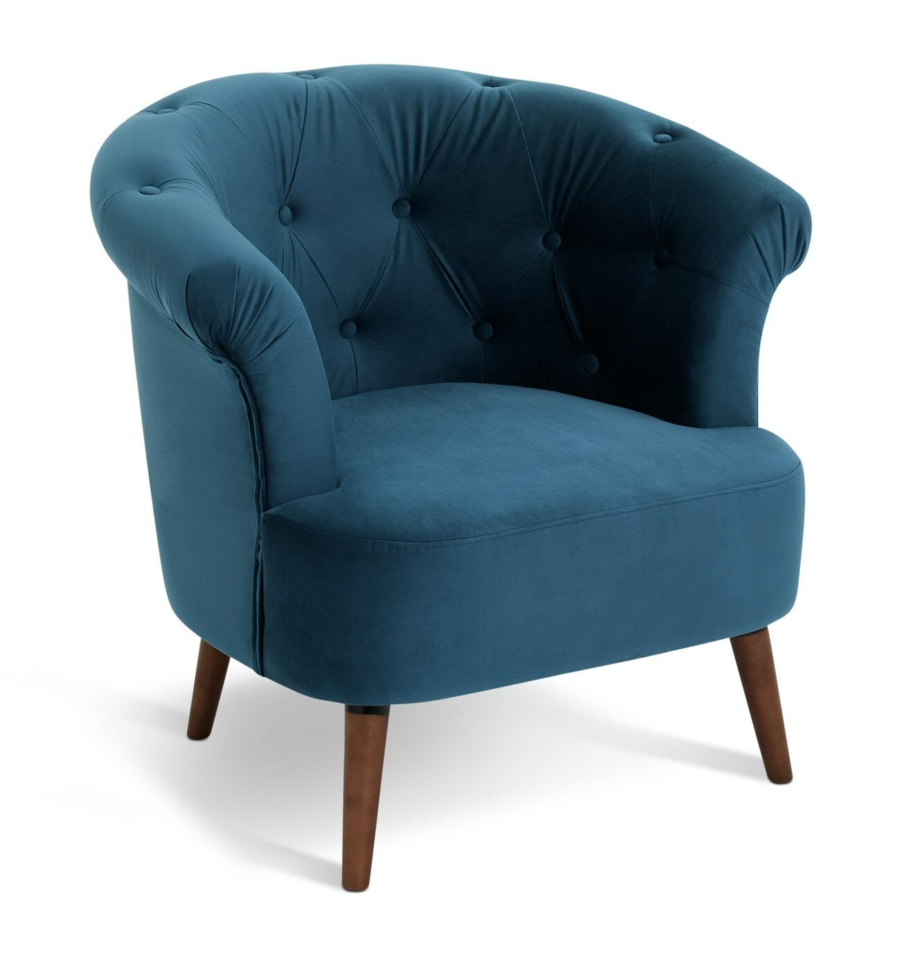Chesterfield Accent Chair - Navy
