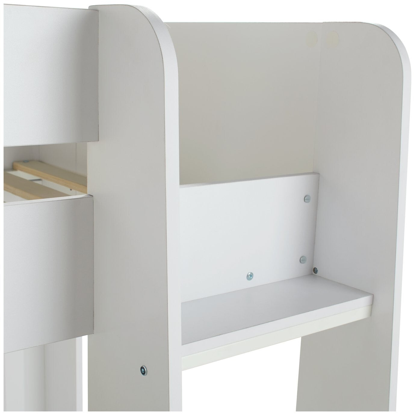 Habitat Gaming High Sleeper Bed Frame - White ( B Grade 48023 - 48028 - 48030 )