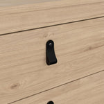 Tvilum Madrid 3 Drawer Chest - Oak  | compact drawer unit