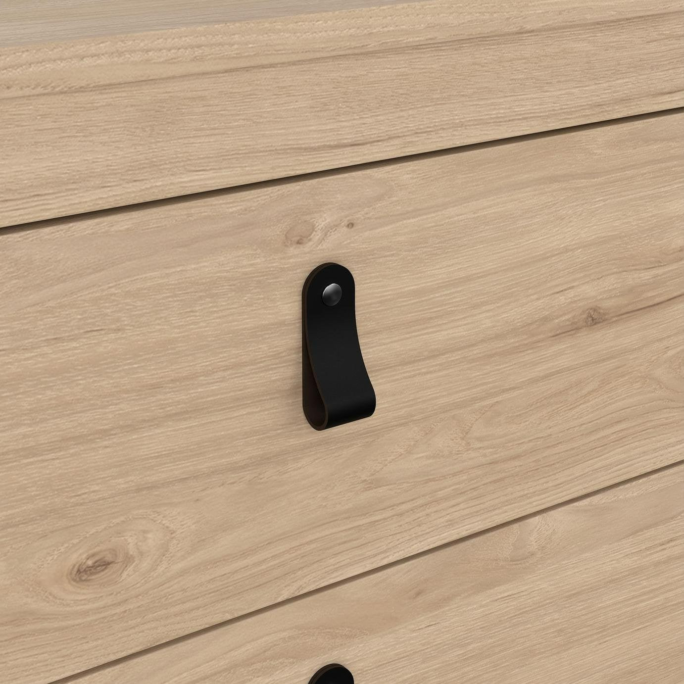 Tvilum Madrid 3 Drawer Chest - Oak  | compact drawer unit
