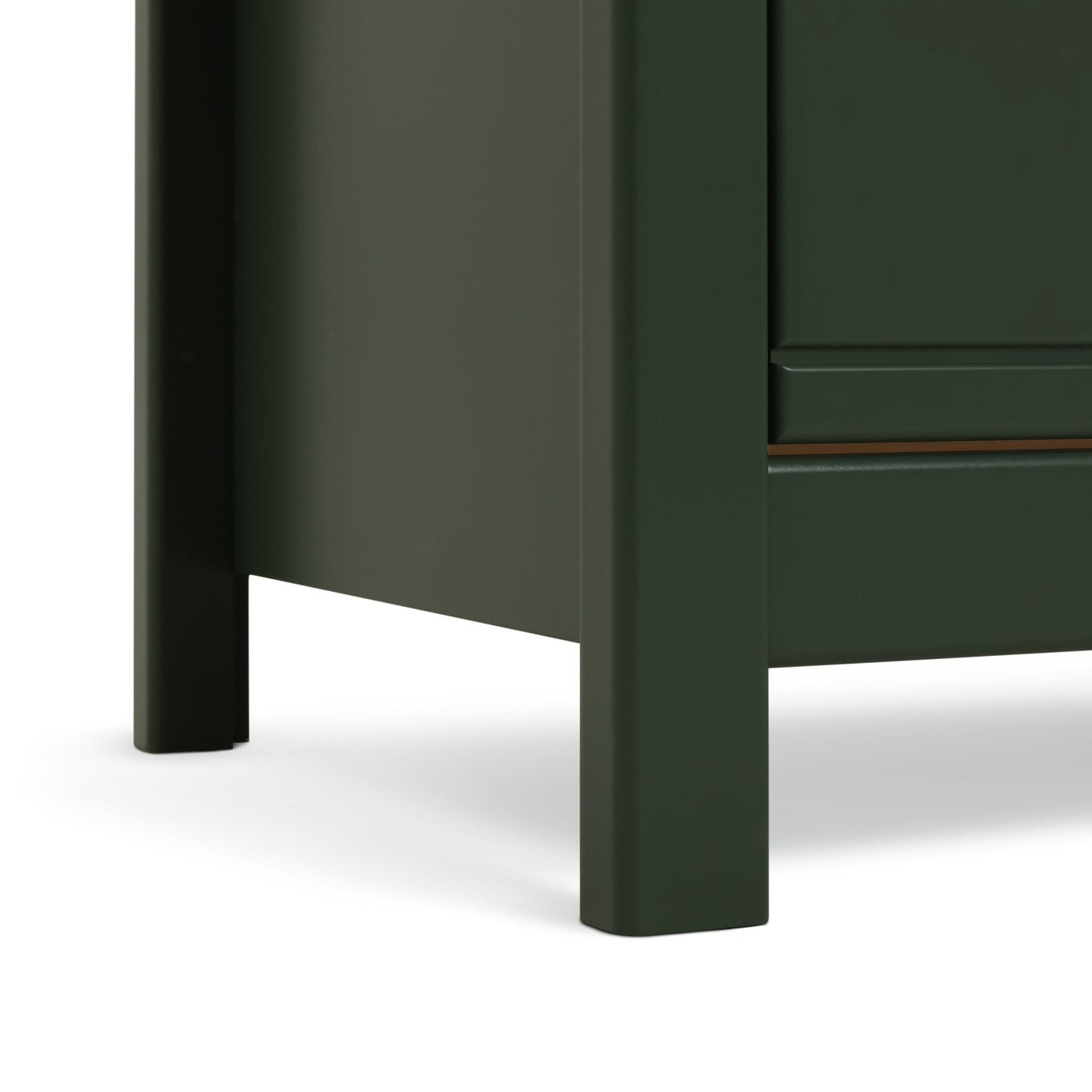 Brooklyn 4 Drawer Chest of Drawers - Green | Organized Clothing Space