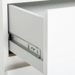 Home Jenson 5 Drawer Chest - Matte White