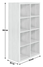 Habitat Squares Plus 8 Cube Storage Unit - Oak Effect