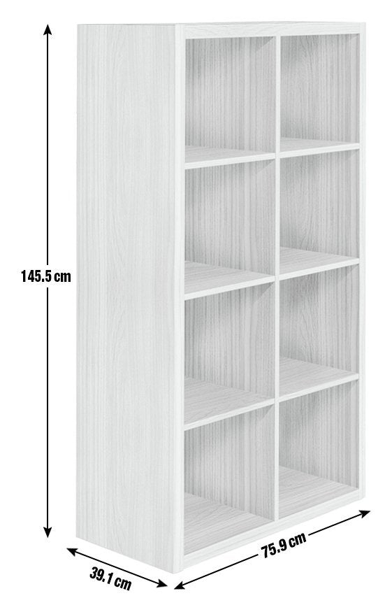 Habitat Squares Plus 8 Cube Storage Unit - Oak Effect
