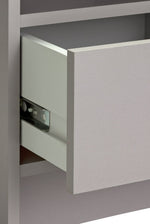 Home Malibu 3 Door 4 Drawer Wardrobe - Grey